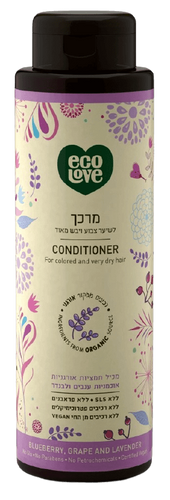מרכך לשיער צבוע ויבש מאוד | אוכמניות, ענבים ולבנדר | מכיל 500 מ