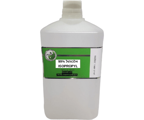 אלכוהול ISOPROPYL בריכוז 99% | מכיל 1 ליטר | המילניום | טבע זול