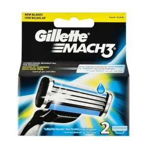 2 ראשים לסכיני גילוח Gillette MACH 3 |