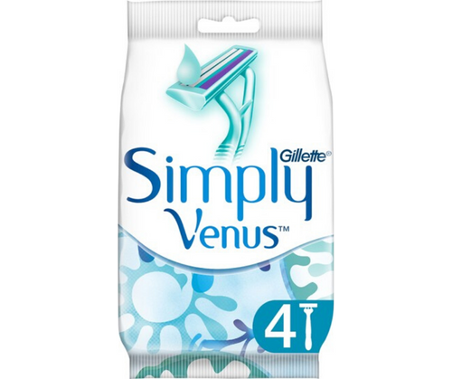 סכיני גילוח 4 יח' - SIMPLY VENUS | GILLETTE