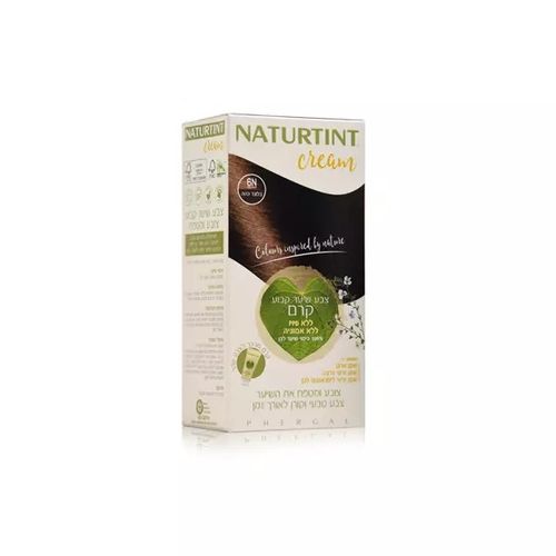 צבע לשיער | 6N | קרם | NATURTINT | ללא PPD | ללא אמוניה נטורטינט | NATURTINT