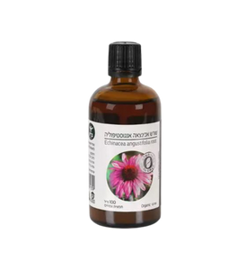 שורש אכינצאה אנגוסטיפוליה | מכיל 100 מ"ל | כשר | Echinacea Angustifolia Root | 