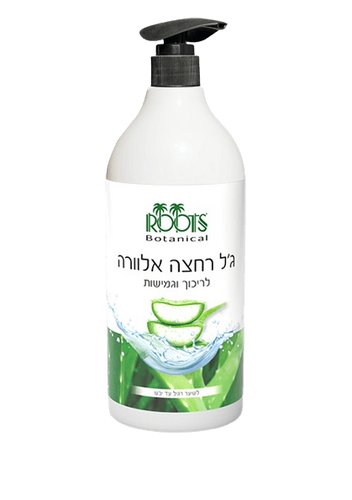 ג'ל  רחצה אלוורה צמחי 1 ליטר |
