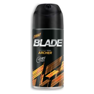 דאודוראנט | ספריי בלייד | בניחוח קשת |Dordorant sprey BLADE� in fragrance archer | מכיל 150 מ"ל