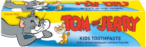 משחת שיניים טום וג'רי | מכיל 50 מ