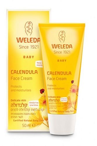 קרם לחות קלנדולה לפנים 50 מ