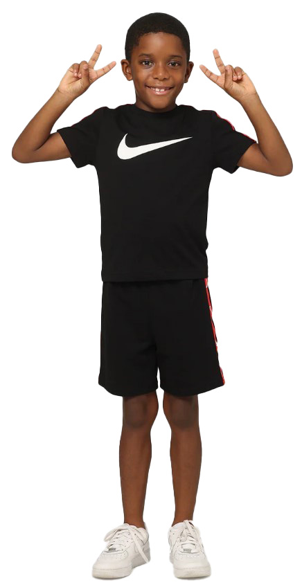 חליפת נייק Nike Club Poly Short Set Black | ילדים