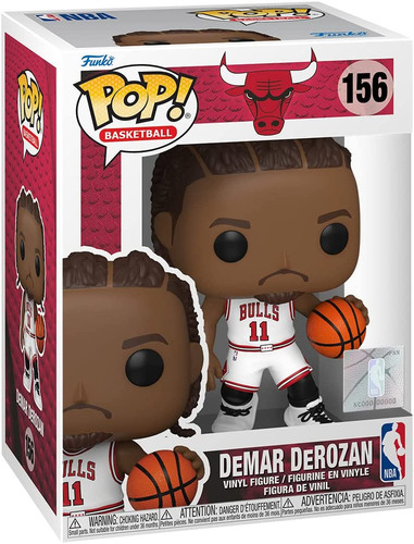 בובת פופ שיקגו בולס דמאר דרוזן | Funko Pop! Chicago Bulls DeMar DeRozan 156