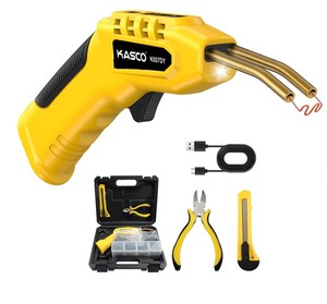 סט מלחם סיכות לפוגשים ופלסטיק נטען בUSB KASCO 