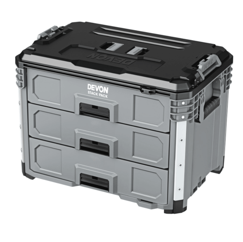 יחידת אחסון 3 מגירות IP65 STACK PACK