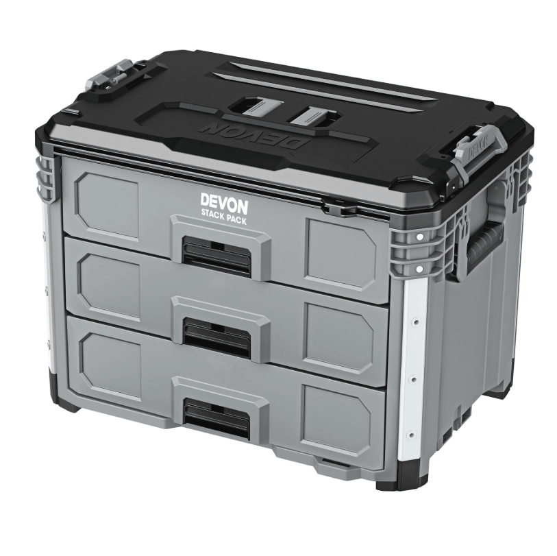 יחידת אחסון 3 מגירות IP65 STACK PACK
