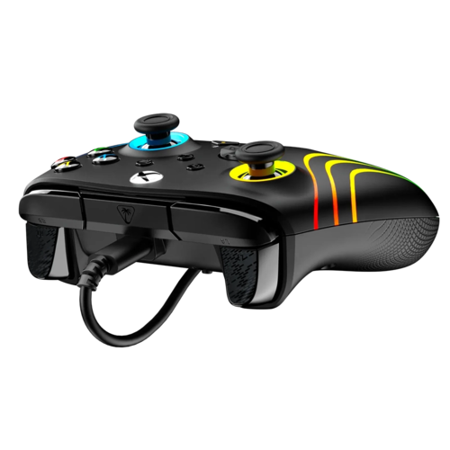 בקר חוטי לגיימינג Turtle Beach Afterglow Wave תאורת RGB – תואם Xbox ו‑PC שחור