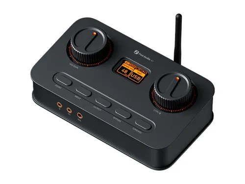   Fosi Audio K7 ממיר DAC ומגבר אוזניות שולחני לגיימינג