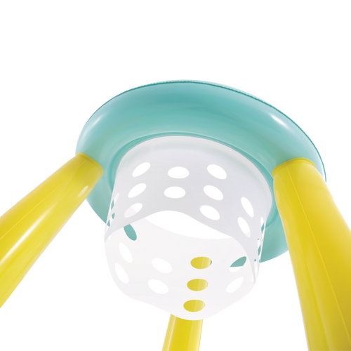 חישוק כדורסל מתנפח צף לבריכה עם כדור 56500