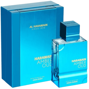 בושם לגבר 100 מ"ל | Al Haramain Amber Oud Aqua Dubai | או דה פרפיום E.D.P