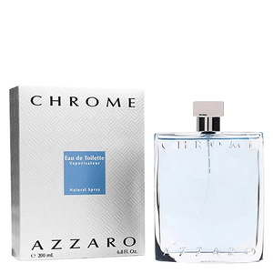 בושם לגבר 200 מ"ל | Azzaro Chrome | או דה טואלט E.D.T