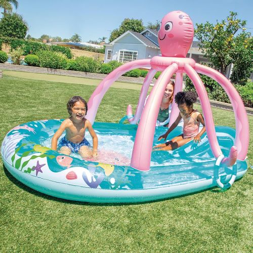 מרכז פעילות ובריכה מתנפחת לילדים - התמנון החביב 56138