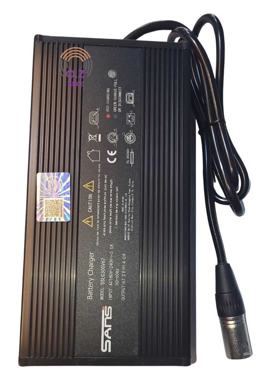  מטען SANS 60V קצב טעינה 7AH