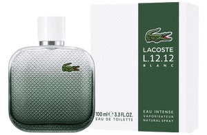 בושם לגבר 100 מ"ל | Lacoste L.12.12 Blanc Eau Intense | או דה טואלט E.D.T