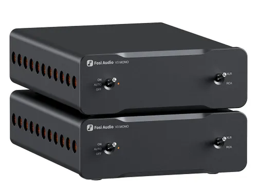 Fosi Audio V3 Mono Combo מארז מונובלוקים עם ספק כוח 48V ופילטר