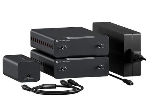 Fosi Audio V3 Mono Combo מארז מונובלוקים עם ספק כוח 48V ופילטר