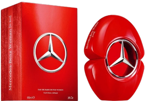 בושם לאישה 90 מ"ל | Mercedes-Benz Woman In Red | או דה פרפיום E.D.P