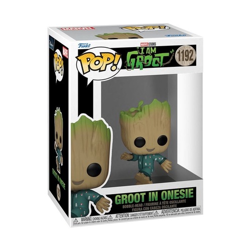 בובת פופ אני גרוט – גרוט בבגד גוף | Funko Pop! I am Groot - Groot in Onesie 1192