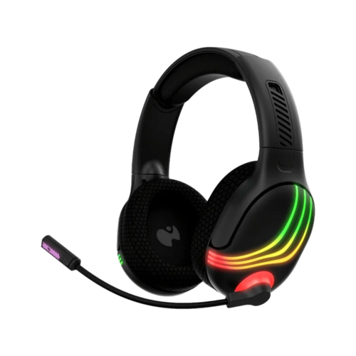 אוזניות אלחוטיות דגם PDP Afterglow Wave RGB בצבע שחור מבית Turtle Beach - ל-XBOX ו-PC