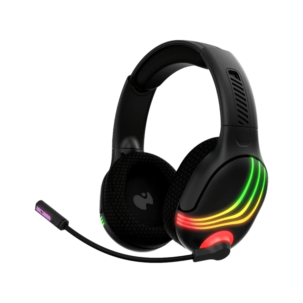 אוזניות אלחוטיות דגם PDP Afterglow Wave RGB בצבע שחור מבית Turtle Beach - ל-XBOX ו-PC