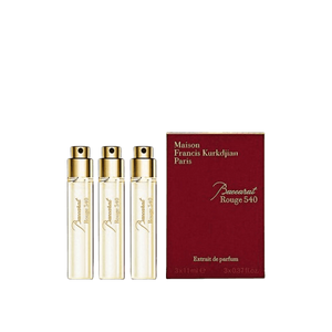 סט בושם יוניסקס 3*11 מ"ל | Maison Francis Kurkdjian Baccarat Rouge 540 | אקסטרייט דה פרפיום E.D.P