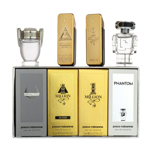 סט בושם לגבר 5*4 מ"ל | Paco Rabanne Mini Set 4 | או דה פרפיום E.D.P