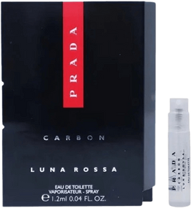 דוגמית בושם לגבר 1.2 מ"ל | Prada Luna Rossa Carbon | או דה טואלט E.D.T
