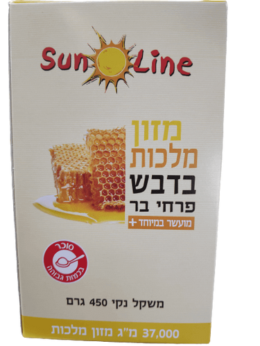 מזון מלכות בדבש פרחי בר מועשר במיוחד + | 37,000 מ