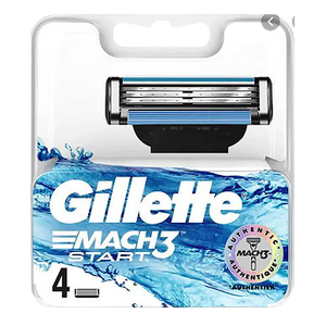 4 ראשים לסכיני גילוח Gillette MACH 3 START |