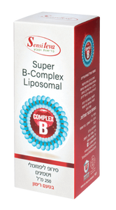 B-COMPLEX ליפוזומלי | סירופ ליפוזומלי ויטמינים | בטעם רימון | מכיל 250 מ"ל | 