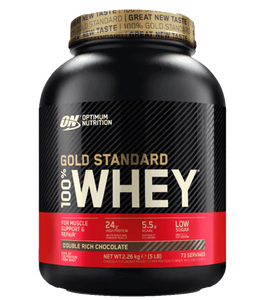 OPTIMUM NUTRITION - GOLD STANDARD 100% WHEY | אבקת חלבון אופטימום נוטרישן בטעם שוקולד לבן עם פטל 2.28 ק"ג