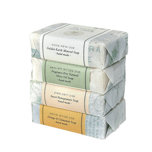 מארז ארבעה סבונים טבעיים |  A Package Of 4 Natural Soaps | מארז ארבע סבונים 100% טבעיים במחיר מיוחד |