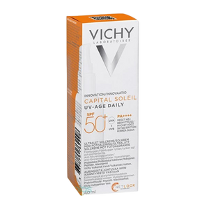 תחליב הגנה מהשמש לשימוש יומי היפואלרגני | SPF 50+ | מתאים לעור רגיש | מכיל 40 מ"ל |