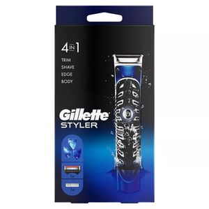 Gillette STYLER 4 IN 1 | כולל 3 מסרקים + סכין + סוללה |