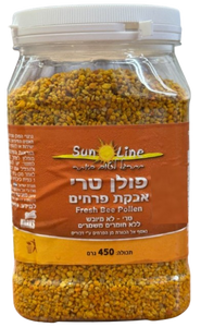 פולן טרי | אבקת פרחים | לא מיובש | ללא חומרים משמרים | תכולה 450 גרם |
