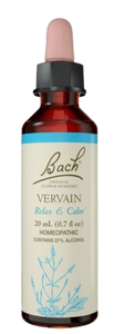 VERVAIN | טיפות לשתייה על בסיס תמציות פרחי באך | מכיל 20 מ"ל | 