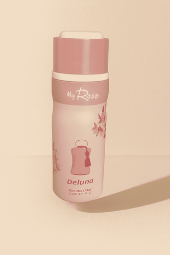 MY ROSE | בושם ספריי | PERFUME SPRAY | DELUNA | מכיל 200 מ