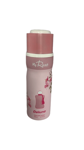 MY ROSE | בושם ספריי | PERFUME SPRAY | DELUNA | מכיל 200 מ