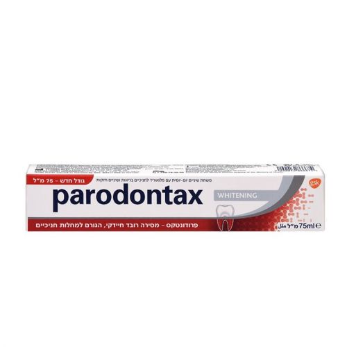 פרדונטקס משחת שיניים מלבינה Paradontax
