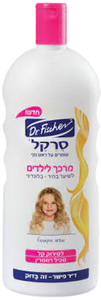 דר פישר | מרכך לילדים סרקל | שומרים על ראש נקי | לשיער בהיר - בלונדיני | מכיל 1 ליטר