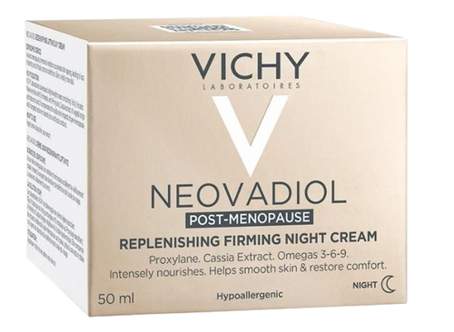 קרם לילה להשבת הלחות ומיצוק העור | NEOVADIOL POST-MENOPAUSE | מכיל 50 מ