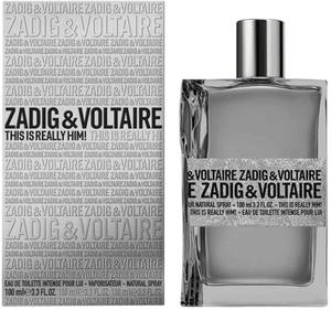 בושם לגבר 100 מ"ל | Zadig & Voltaire This Is Really Him! | או דה טואלט E.D.T Intense 