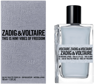 בושם לגבר 100 מ"ל | Zadig & Voltaire This Is Him Vibes of Freedom | או דה טואלט E.D.T