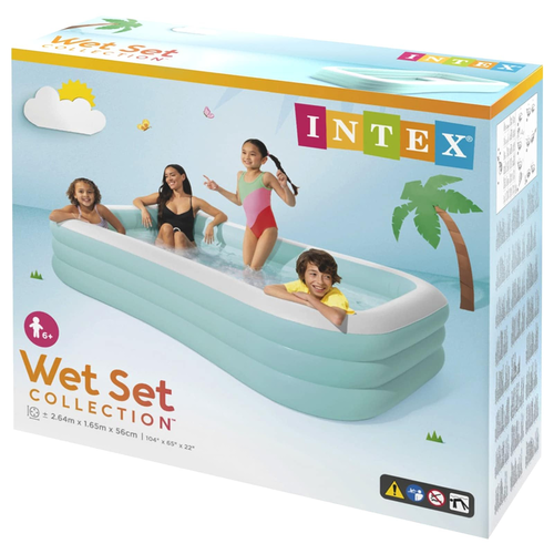 בריכה משפחתית מתנפחת FAMILY LOUNGE POOL דגם 58497