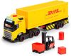 משאית DHL + מלגזה אורקולית ואביזרים